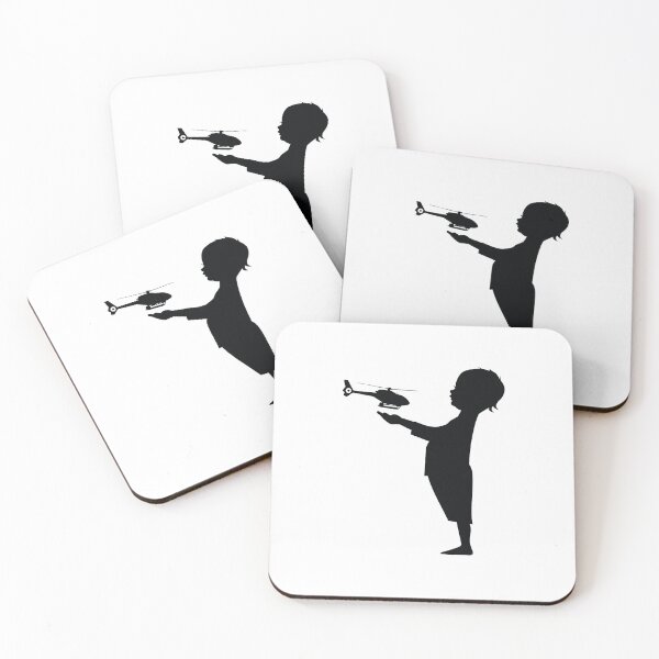 Item preview, Kid with landing helicopter it's hands designed and sold by avionbubble.