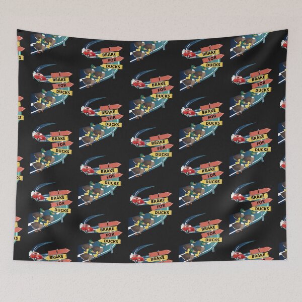 Item preview, I BRAKE FOR DUCKS, DUCKS, designed and sold by R B Chrystal.
