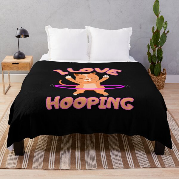 Item preview, I love hooping - cat designed and sold by Luna Garcia.