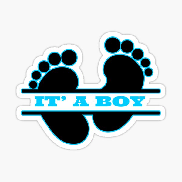 Item preview, Baby feet it's a boy designed and sold by Astralia.