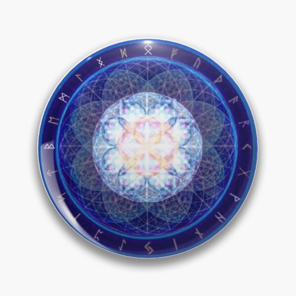 Item preview, Futhark Rune Circle designed and sold by Starfire Harmonics.