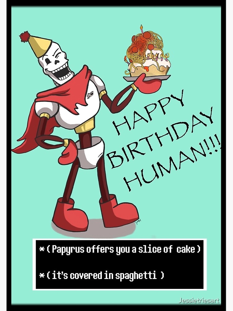 Happy birthday, Papy! : r/Undertale