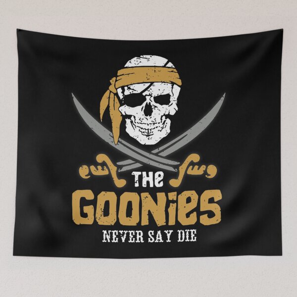 Item preview, Never say A die goonies film art gift designed and sold by Quanquat.