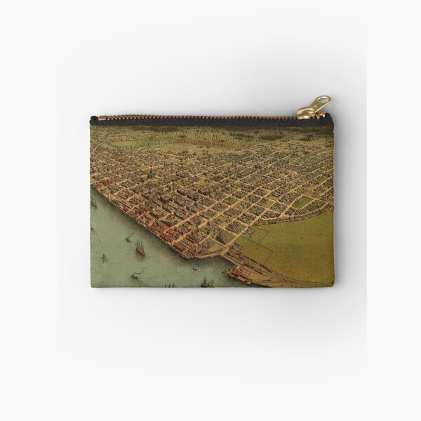 Item preview, Vintage Pictorial Map of Eureka California (1902) designed and sold by BravuraMedia.