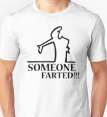 Funny Farting Cartoon Comic Humor Design Unisex T-Shirt