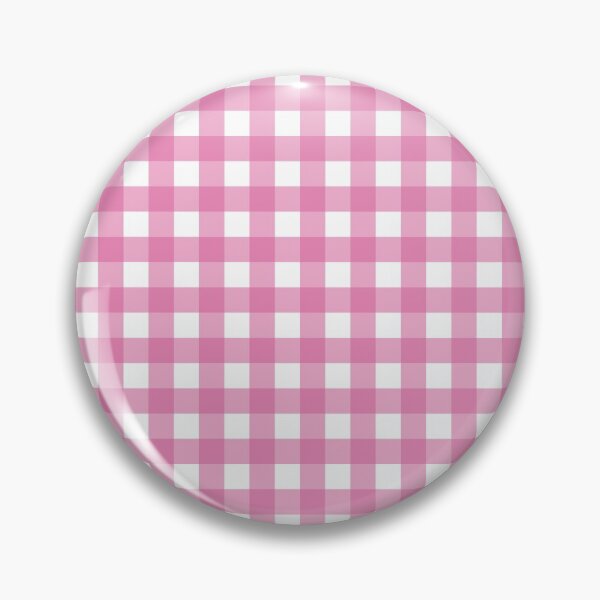 Item preview, baby pink gingham patterned designed and sold by ImagineKaye.