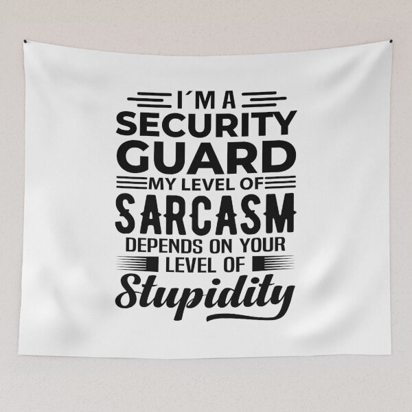Item preview, I'm A Security Guard designed and sold by wittyshop.