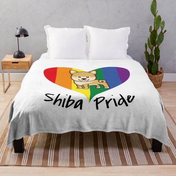Item preview, Shiba Inu Gay Pride shirt designed and sold by 7ShirtShop.