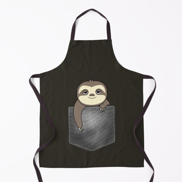 Sloth in a Pocket Apron