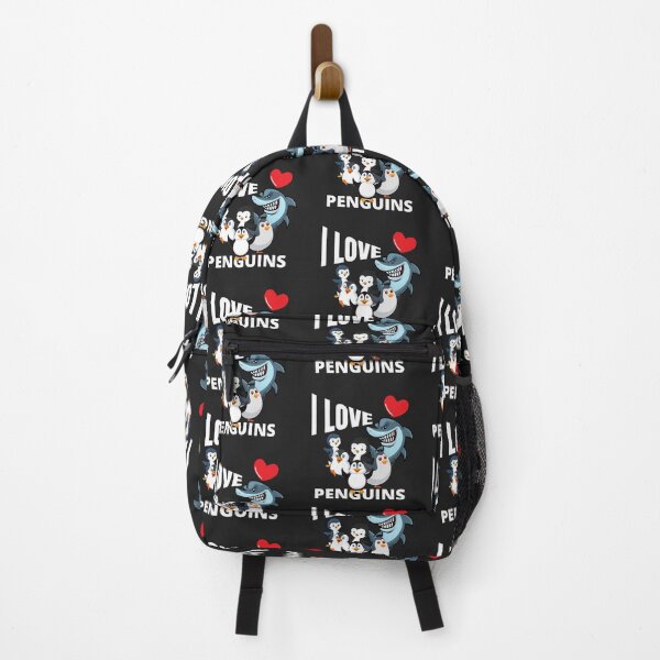 Item preview, I LOVE, PENGUINS, PENGUIN RUSH, HUNGRY SHARK, designed and sold by R B Chrystal.