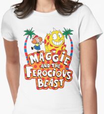 Maggie And The Ferocious Beast Women's Fitted T-Shirt