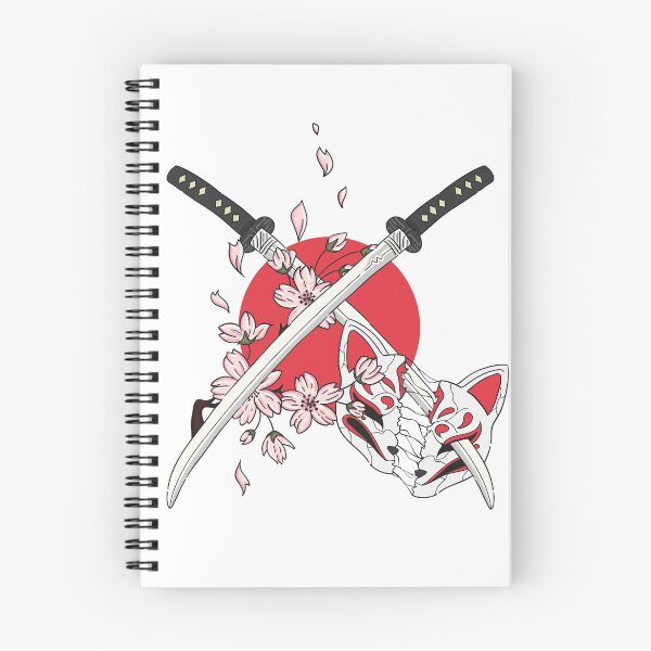 Item preview, Hand drawn Illustration Sword Japanese Style Mask designed and sold by Peekonet.