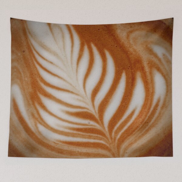 Item preview, Coffee Art Leaf designed and sold by NerdyByDesign.
