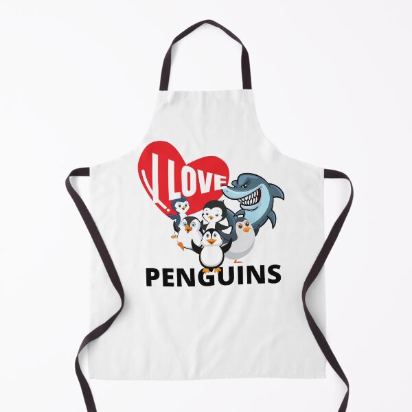 Item preview, I LOVE, PENGUINS, PENGUIN RUSH, HUNGRY SHARK, designed and sold by R B Chrystal.