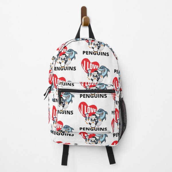 Item preview, I LOVE, PENGUINS, PENGUIN RUSH, HUNGRY SHARK, designed and sold by R B Chrystal.