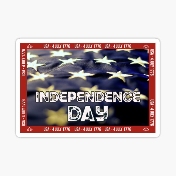 Independence Day Sticker