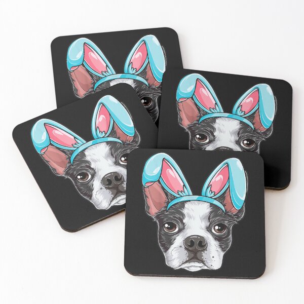 Item preview, Boston Terrier Easter Bunny Ears Funny Boys Girls designed and sold by christinewats.