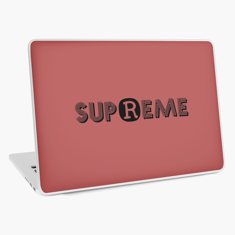 Supreme Laptop Skins for Sale