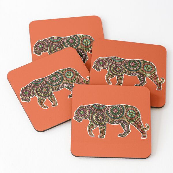 Item preview, Dot Mandala - Tiger designed and sold by GeoCreate.