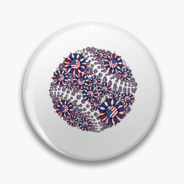 Item preview, Softball Sunflower USA Flag TN designed and sold by SpecialGift79.