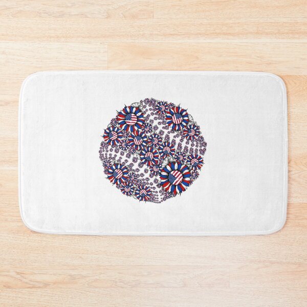Item preview, Softball Sunflower USA Flag TN designed and sold by SpecialGift79.
