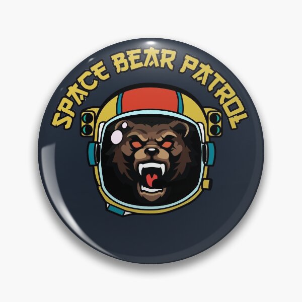 Item preview, Space Bear Patrol - helmet designed and sold by Chubuter.