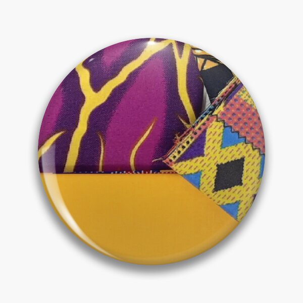 Item preview, African Fabric Patchwork Collage Art Patterns [#234] designed and sold by AfriStyleUK.
