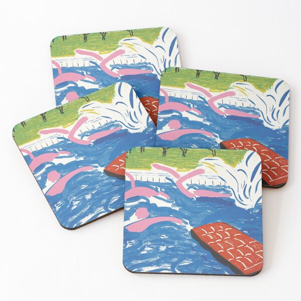 Item preview, Afternoon Swimming david designed and sold by janniebergnaum.