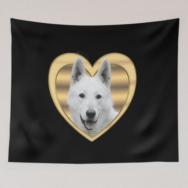 Item preview, White German Shepherd Tshirt White German Shepherd Dog Shirt Tee designed and sold by KDesigns85.