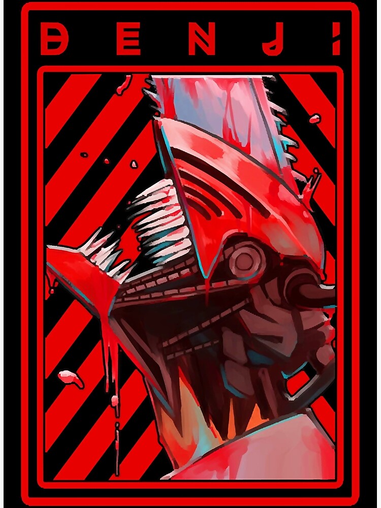 "DENJI XXXXXV CHAINSAW MAN" Poster for Sale by uwMacklyn1 | Redbubble