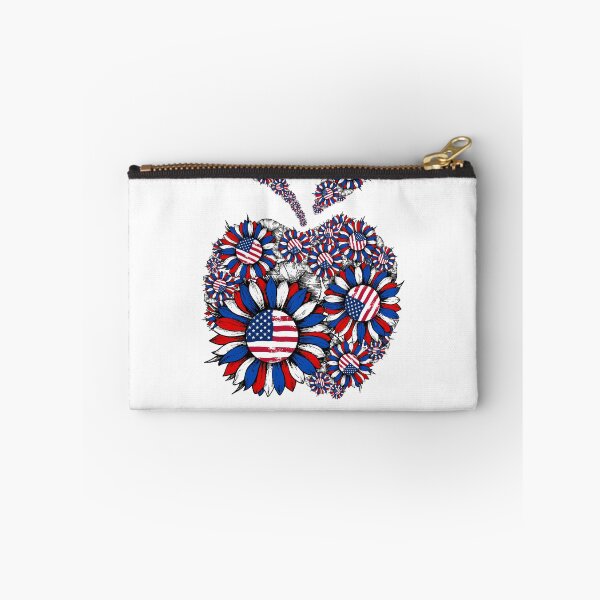 Item preview, Teacher Sunflower USA Flag TN designed and sold by SpecialGift79.