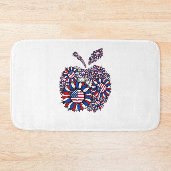 Item preview, Teacher Sunflower USA Flag TN designed and sold by SpecialGift79.