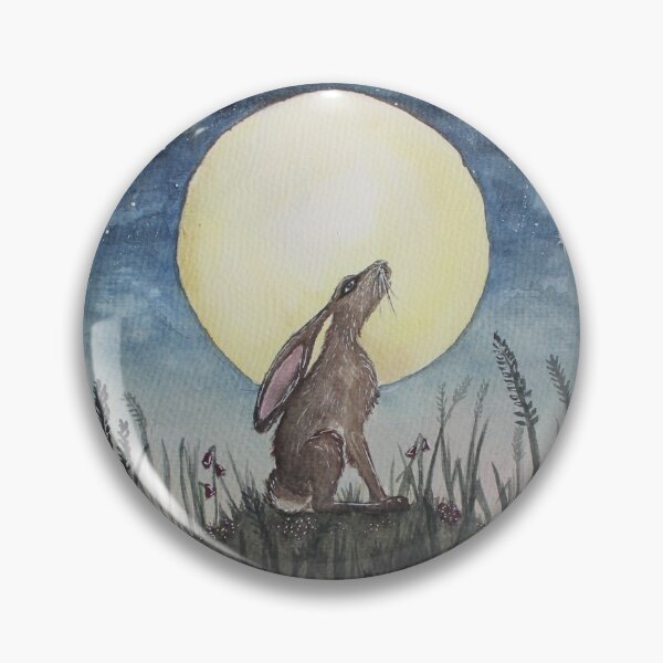 Item preview, Moon Gazing Hare - Pete's Comet. designed and sold by MrsWolfe2U.