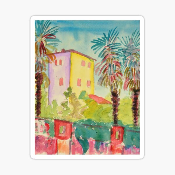Hermann Hesse - Montagnola Sticker