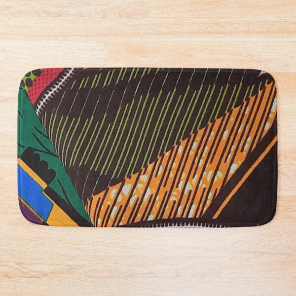 Item preview, African Fabric Patchwork Collage Art Patterns [#235] designed and sold by AfriStyleUK.