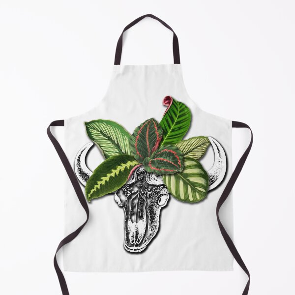 Item preview, Calatheas crown on cow skull designed and sold by chimakingthings.