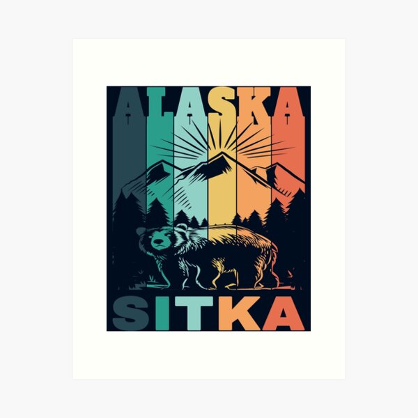 Item preview, Sitka Alaska Mountain View designed and sold by Home-Spirit.