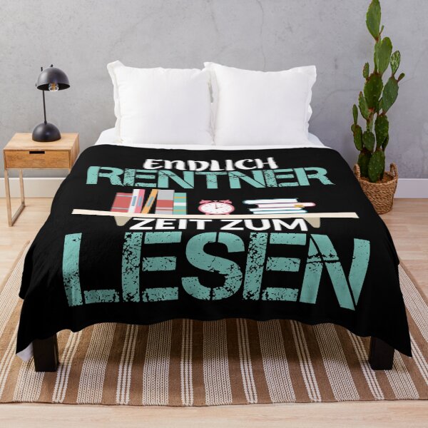 Item preview, ENDLICH RENTNER ZEIT ZUM LESEN designed and sold by Spirit-Designs.