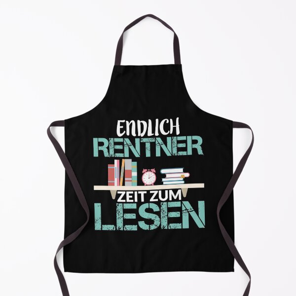 Item preview, ENDLICH RENTNER ZEIT ZUM LESEN designed and sold by Spirit-Designs.