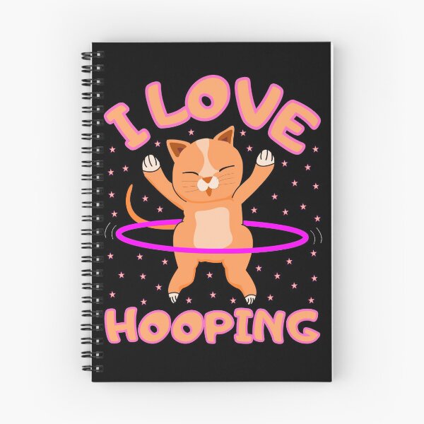 Item preview, I love hooping - cat designed and sold by Luna Garcia.