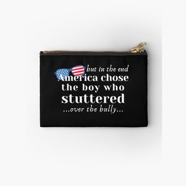 Item preview, But In The End America Chose The Boy Who Stuttered Over The Bully designed and sold by redsh2564.