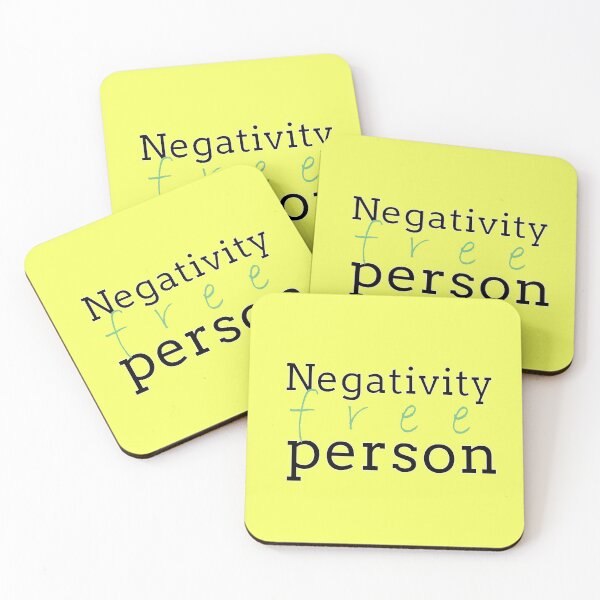 Item preview, Negativity Free Person designed and sold by GoldyMaster07.
