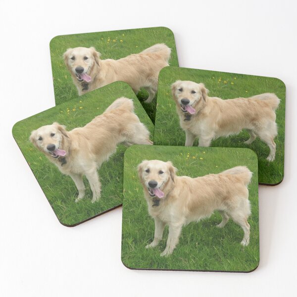 Item preview, The happy Retriever  designed and sold by DonnaMolyneux.