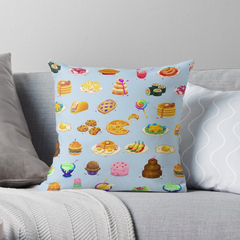 Item preview, Throw Pillow designed and sold by Bratzoid.