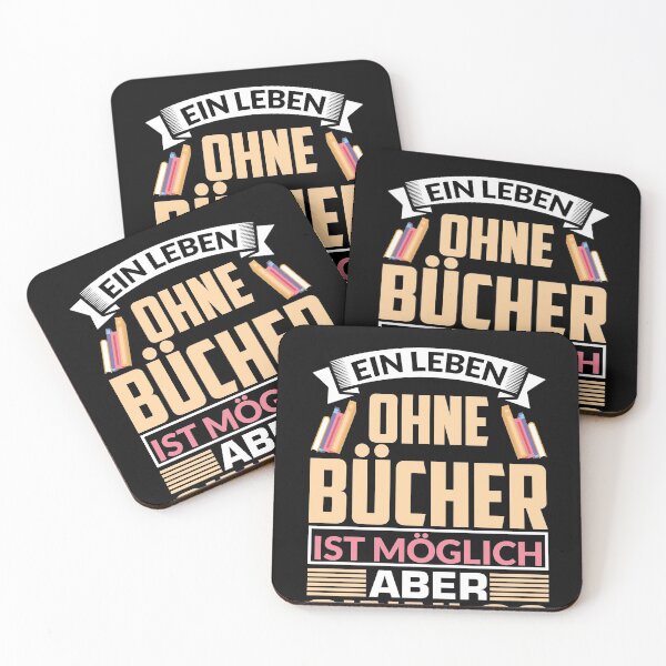 Item preview, EIN LEBEN OHNE BUeCHER IST MOeGLICH ABER SINNLOS designed and sold by Spirit-Designs.
