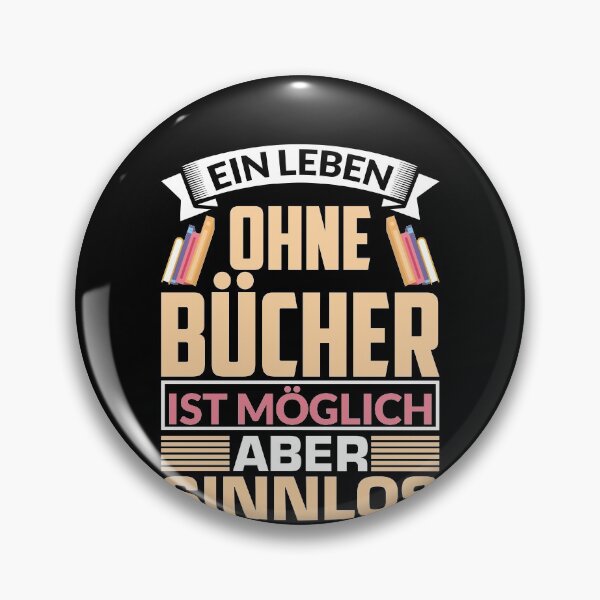 Item preview, EIN LEBEN OHNE BUeCHER IST MOeGLICH ABER SINNLOS designed and sold by Spirit-Designs.