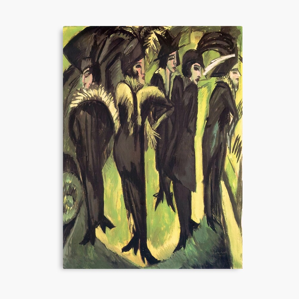 Ernst Ludwig Kirchner - Five Women on the Street (1913)