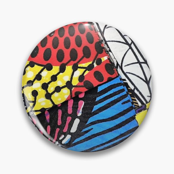 Item preview, African Fabric Patchwork Collage Art Patterns [#237] designed and sold by AfriStyleUK.