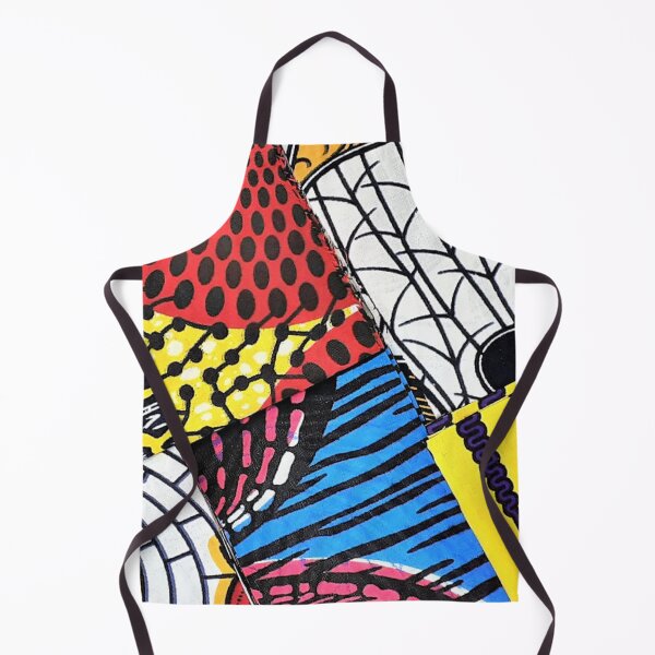 Item preview, African Fabric Patchwork Collage Art Patterns [#237] designed and sold by AfriStyleUK.
