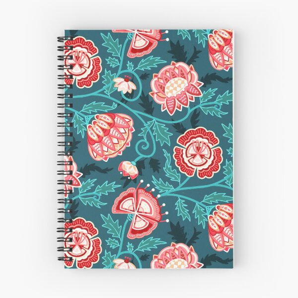 Item preview, Modern Indian Chintz - Pink & Mint designed and sold by TigaTiga.